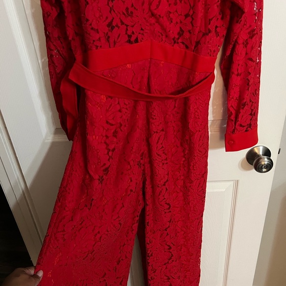 Super cute 1X red laced jumper. - Picture 7 of 8